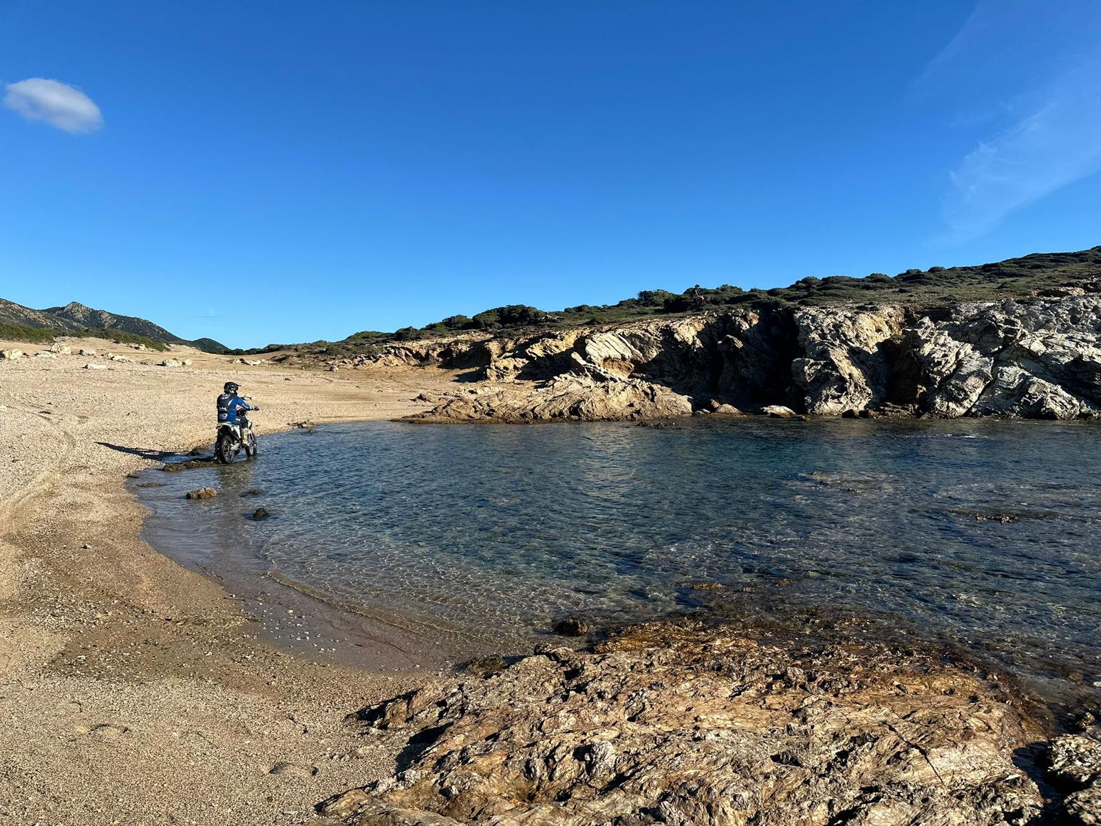 Enduro riding in Sardinia — 2
